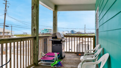 Gulf side Front Porch