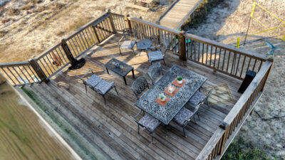 Outdoor Dining at The Bay House