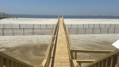 Private boardwalk to the gulf front
