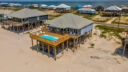 046 Grace Wins Elevated Deck Dauphin Island Vacation Home with Private Pool