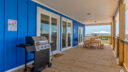 031 Blue Heaven Covered Back Porch with Grill and Outdoor Dining Area
