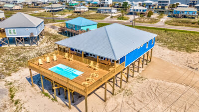 038 Blue Heaven Pet Friendly Dauphin Island Vacation Home with Pool