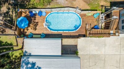 044 Bleu Haus Private Pool behind House