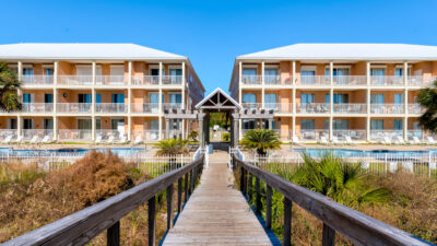 033 Grandma's Condo Boardwalk Looking Back at Condos